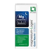 MAGNESIUM-LOGES Gute Nacht mit Melatonin Kapseln