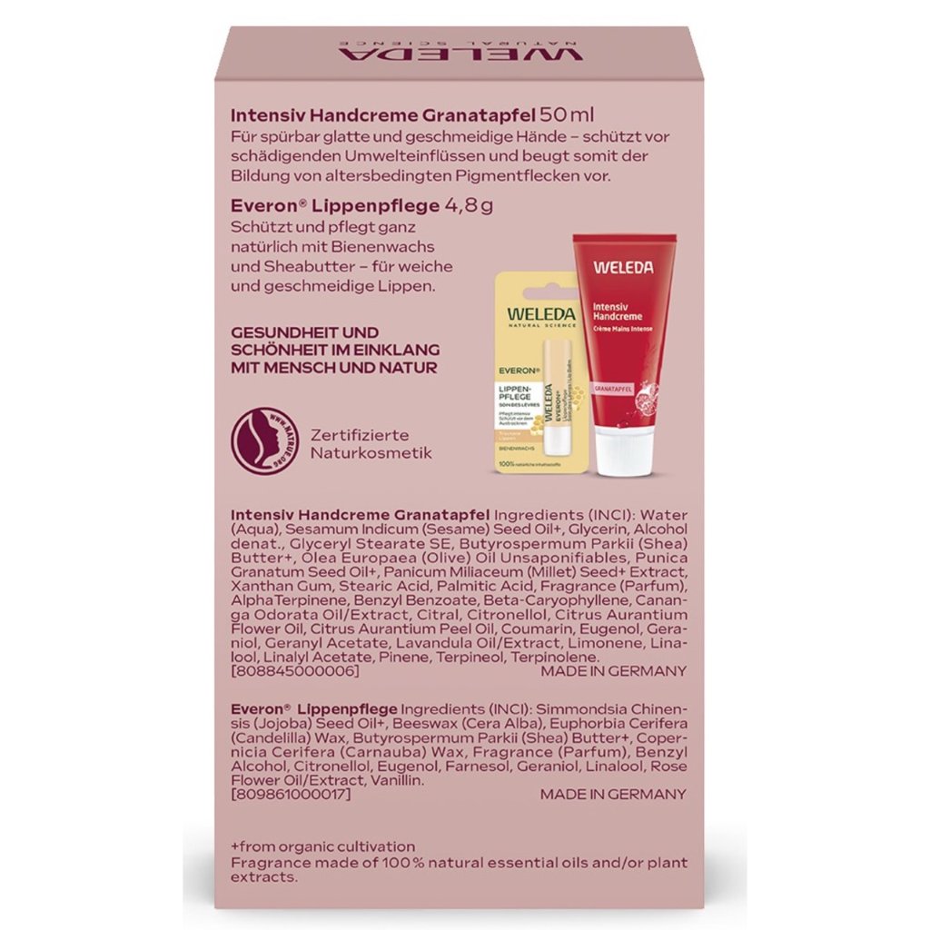 WELEDA Geschenkset Intenstiv Handcre.& Everon 2026