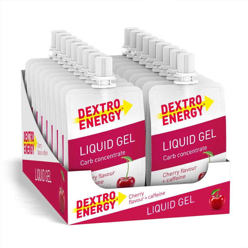 DEXTRO ENERGY Sports Nutr.Liquid Gel Cherry