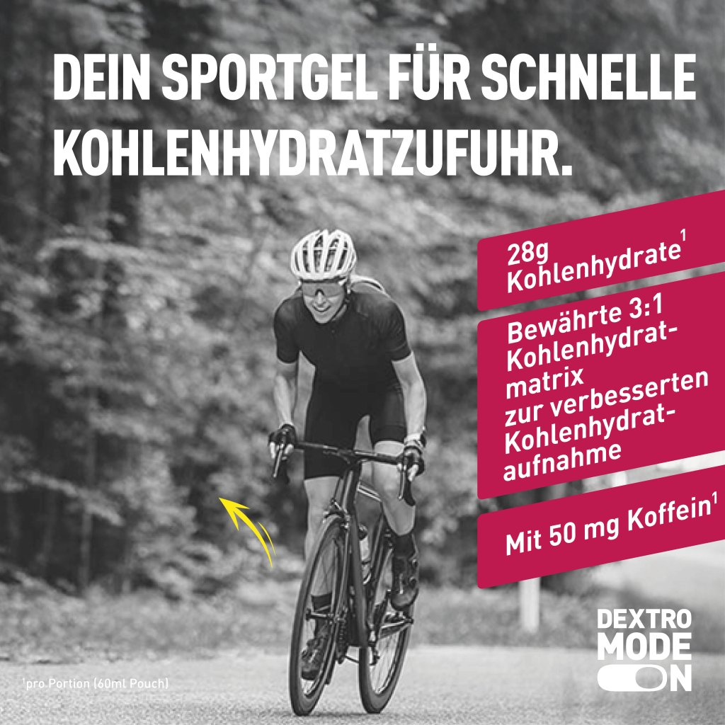 DEXTRO ENERGY Sports Nutr.Liquid Gel Cherry