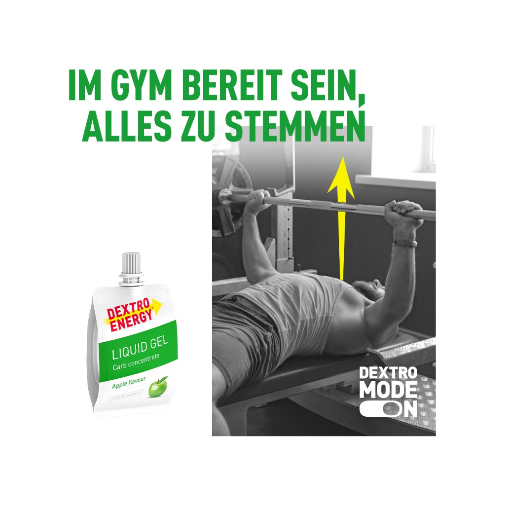 DEXTRO ENERGY Sports Nutr.Liquid Gel Apple