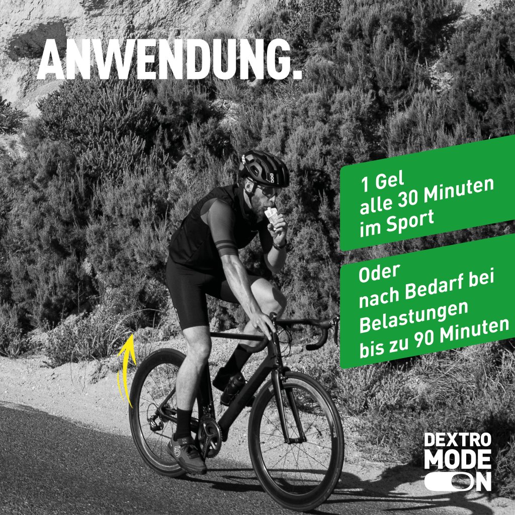 DEXTRO ENERGY Sports Nutr.Liquid Gel Apple