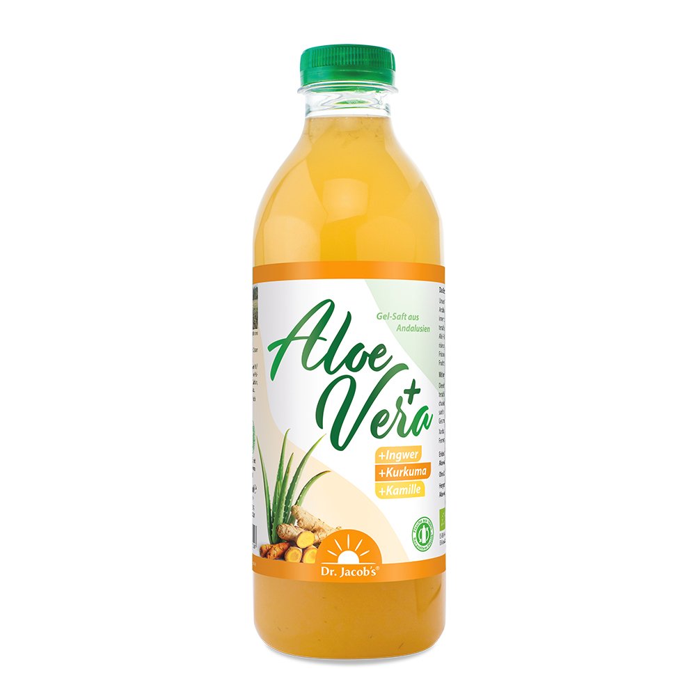 ALOE VERA-GEL-SAFT Ingw.Kurk.Kamil.Bio Dr.Jacob's