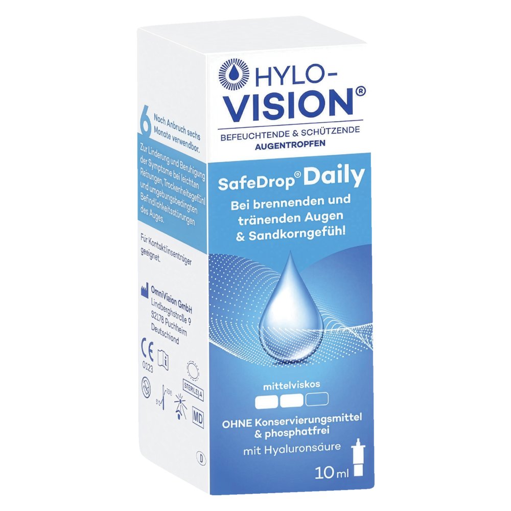 HYLO-VISION SafeDrop Daily Augentropfen