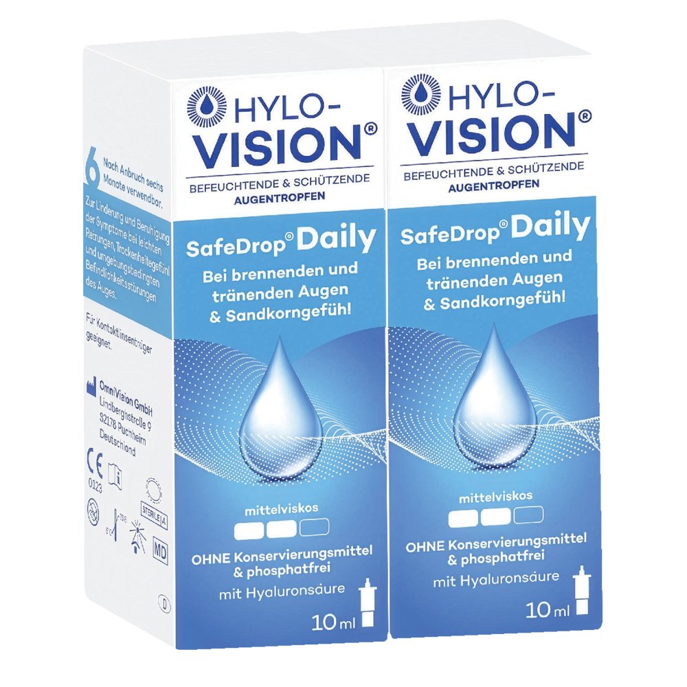 HYLO-VISION SafeDrop Daily Augentropfen