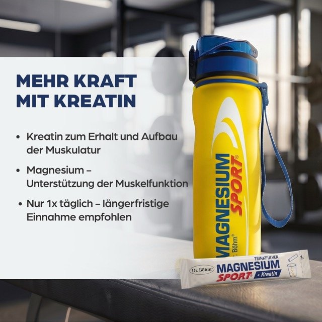 Dr. Böhm® Magnesium Sport® + Kreatin