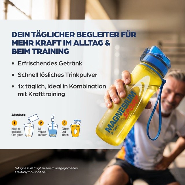 Dr. Böhm® Magnesium Sport® + Kreatin
