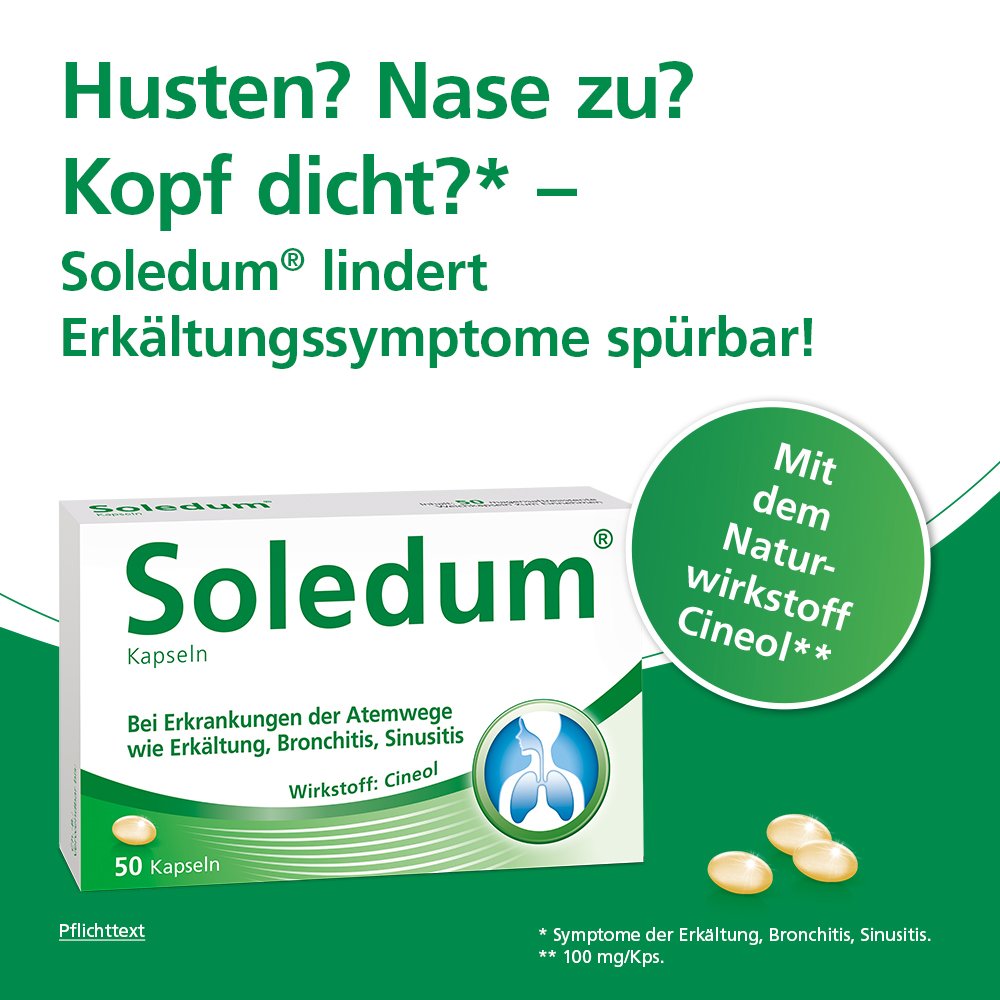 SOLEDUM 100 mg magensaftresistente Kapseln