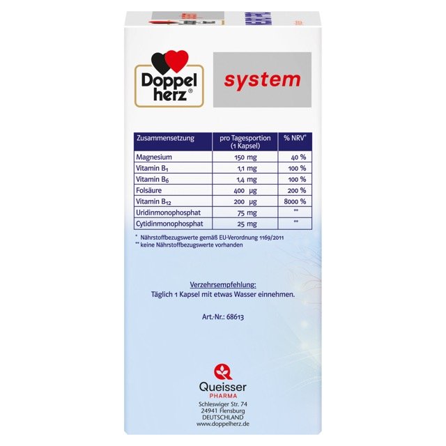 Doppelherz system NEURO PRO - 90 Kapseln