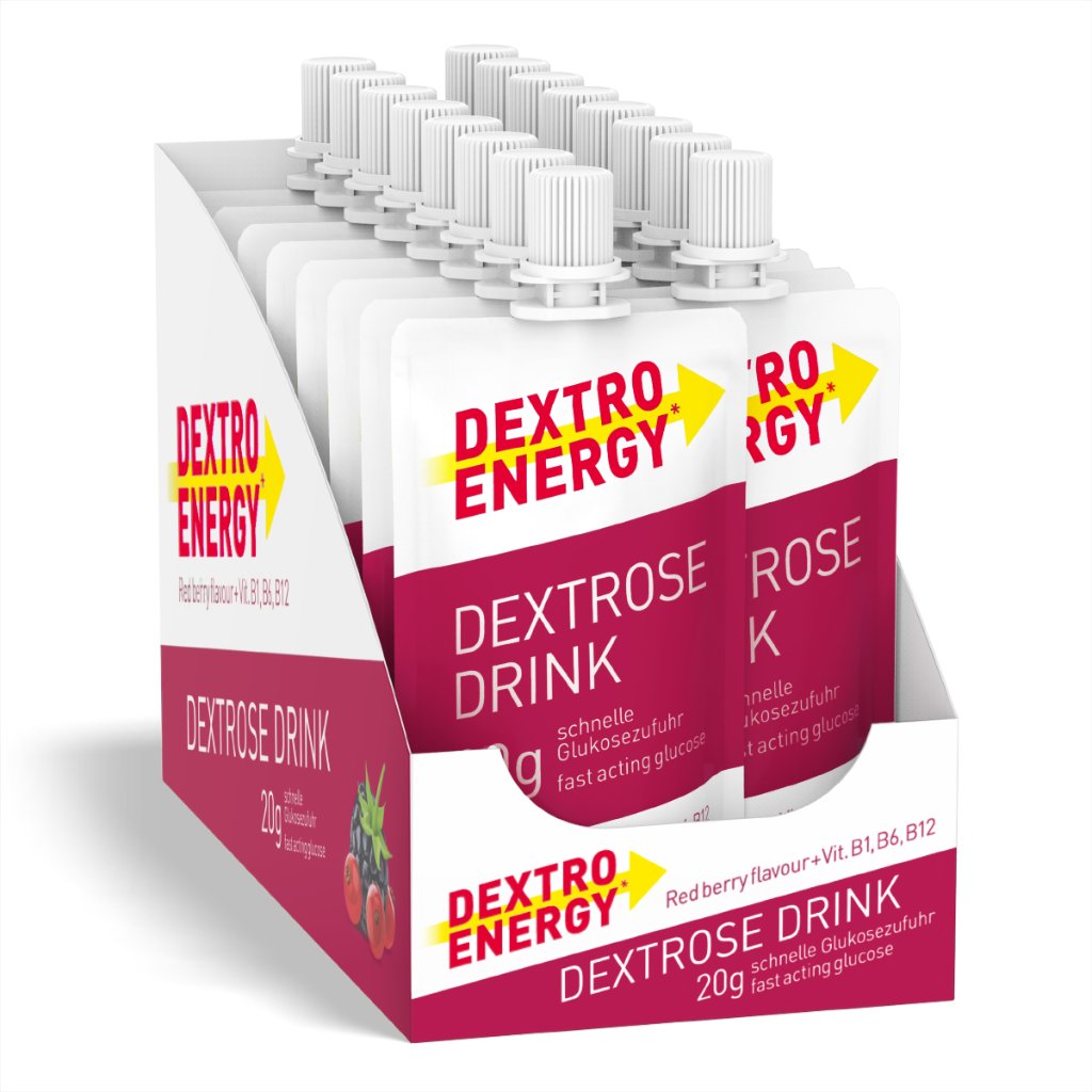 DEXTRO ENERGY Dextrose Drink red Berry