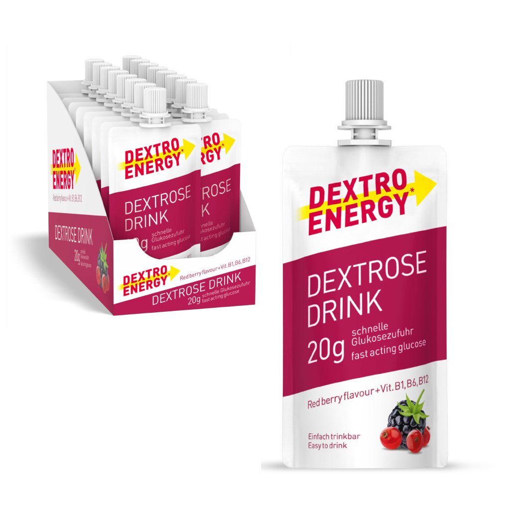 DEXTRO ENERGY Dextrose Drink red Berry