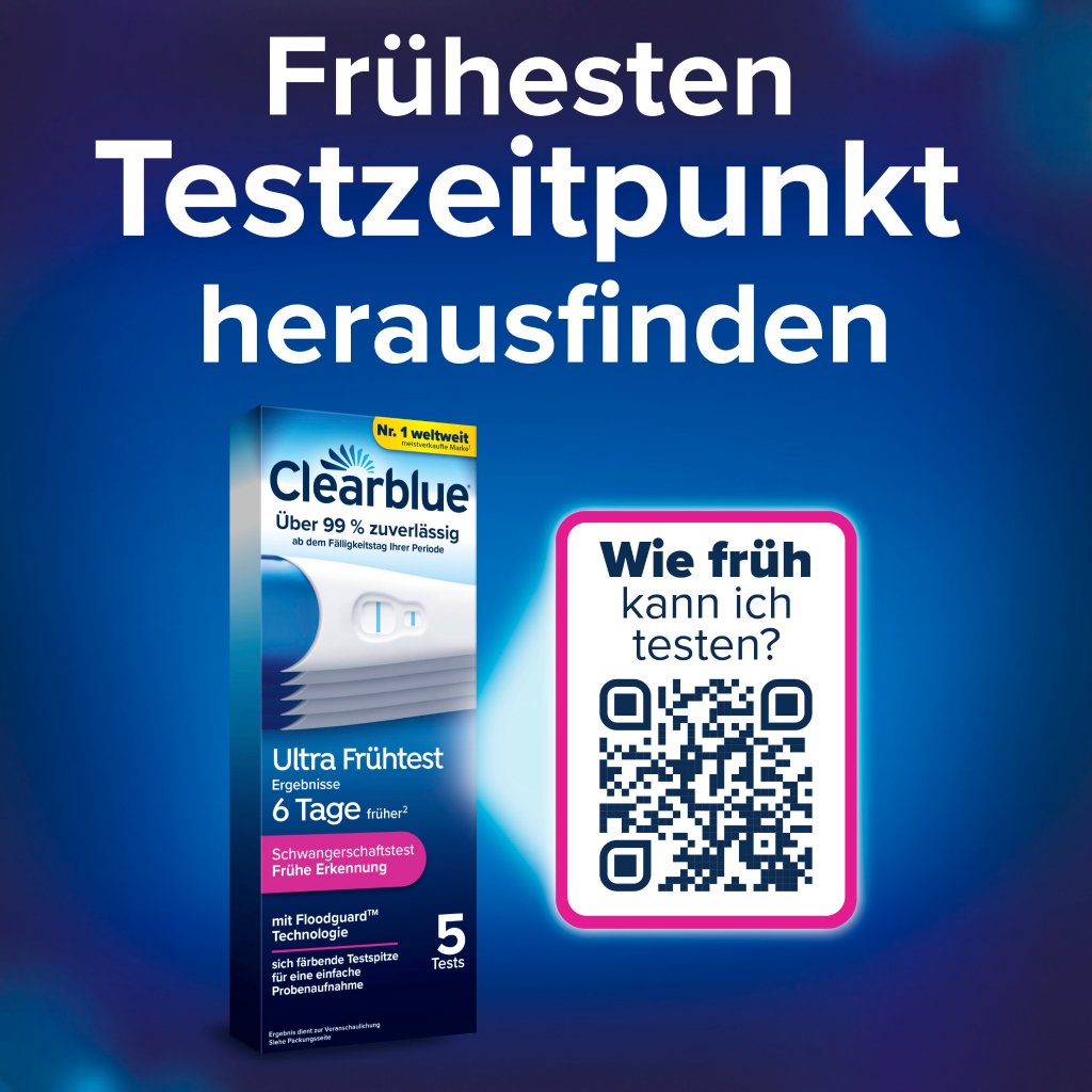 CLEARBLUE Schwangerschaftst.Ultra frühe Erken.Urin