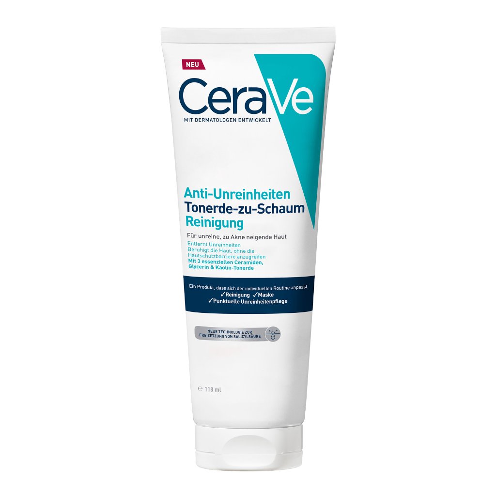 CeraVe Tonerde-zu-Schaum-Reinigung