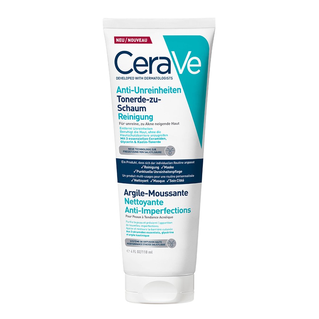 CeraVe Tonerde-zu-Schaum-Reinigung
