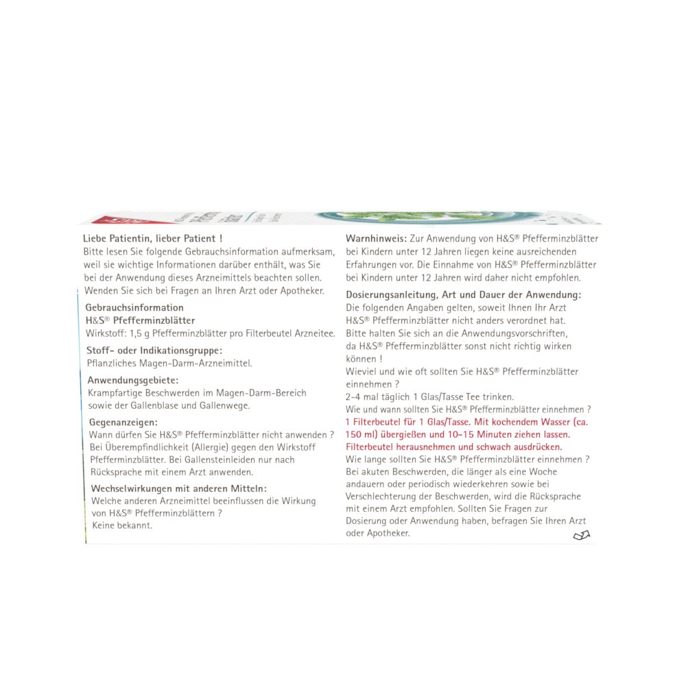 H&S Pfefferminzblätter