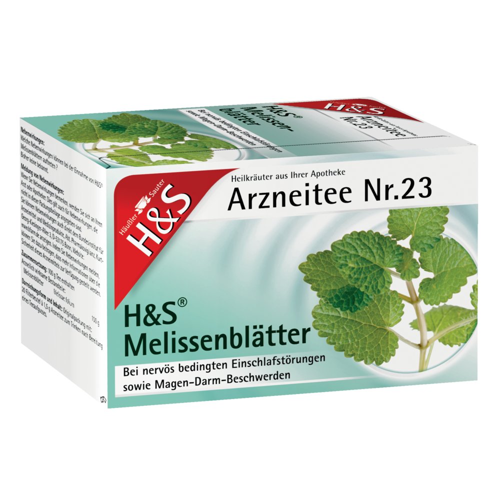 H&S Melissenblätter Filterbeutel