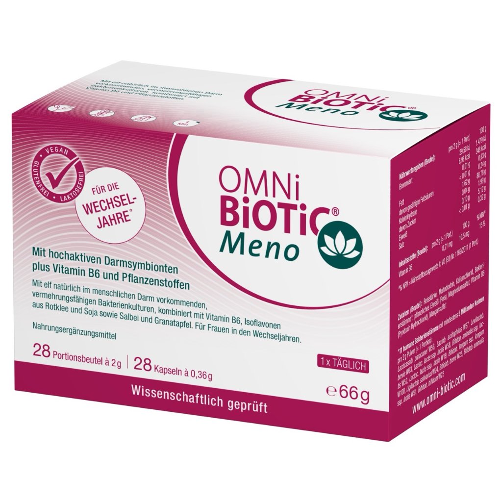 OMNI BiOTiC Meno 28x2 g Sachets+28 Kapseln