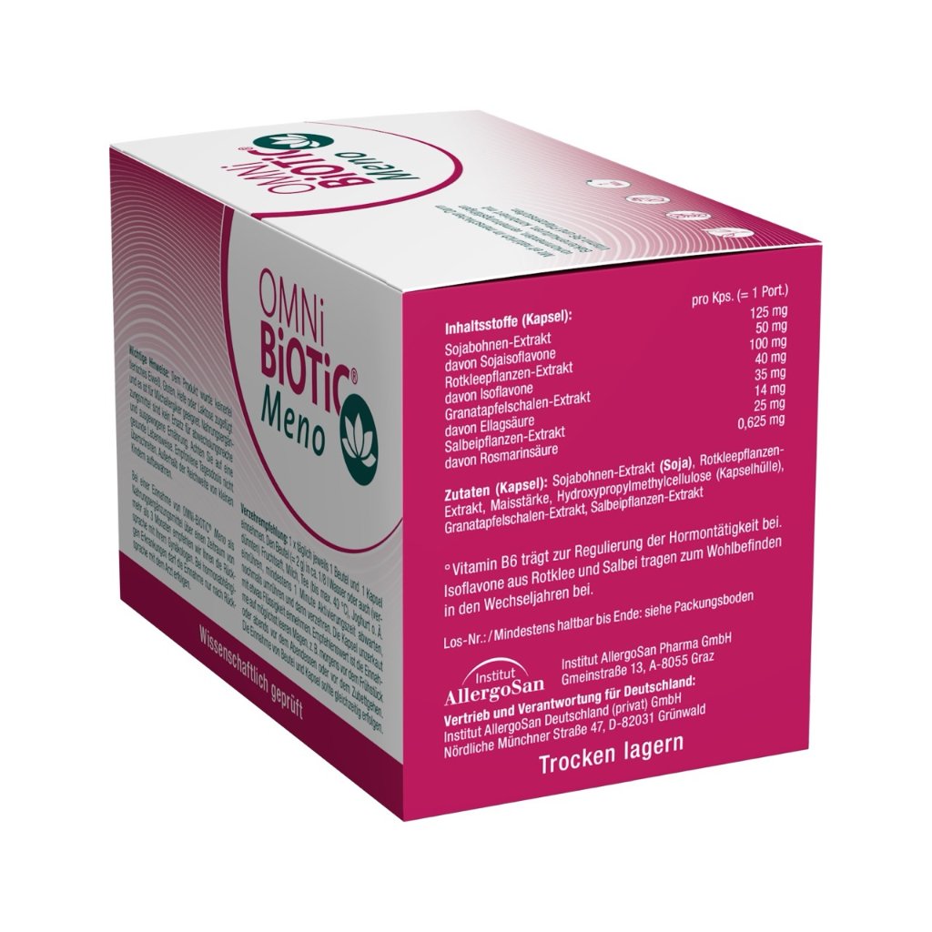 OMNI BiOTiC Meno 28x2 g Sachets+28 Kapseln