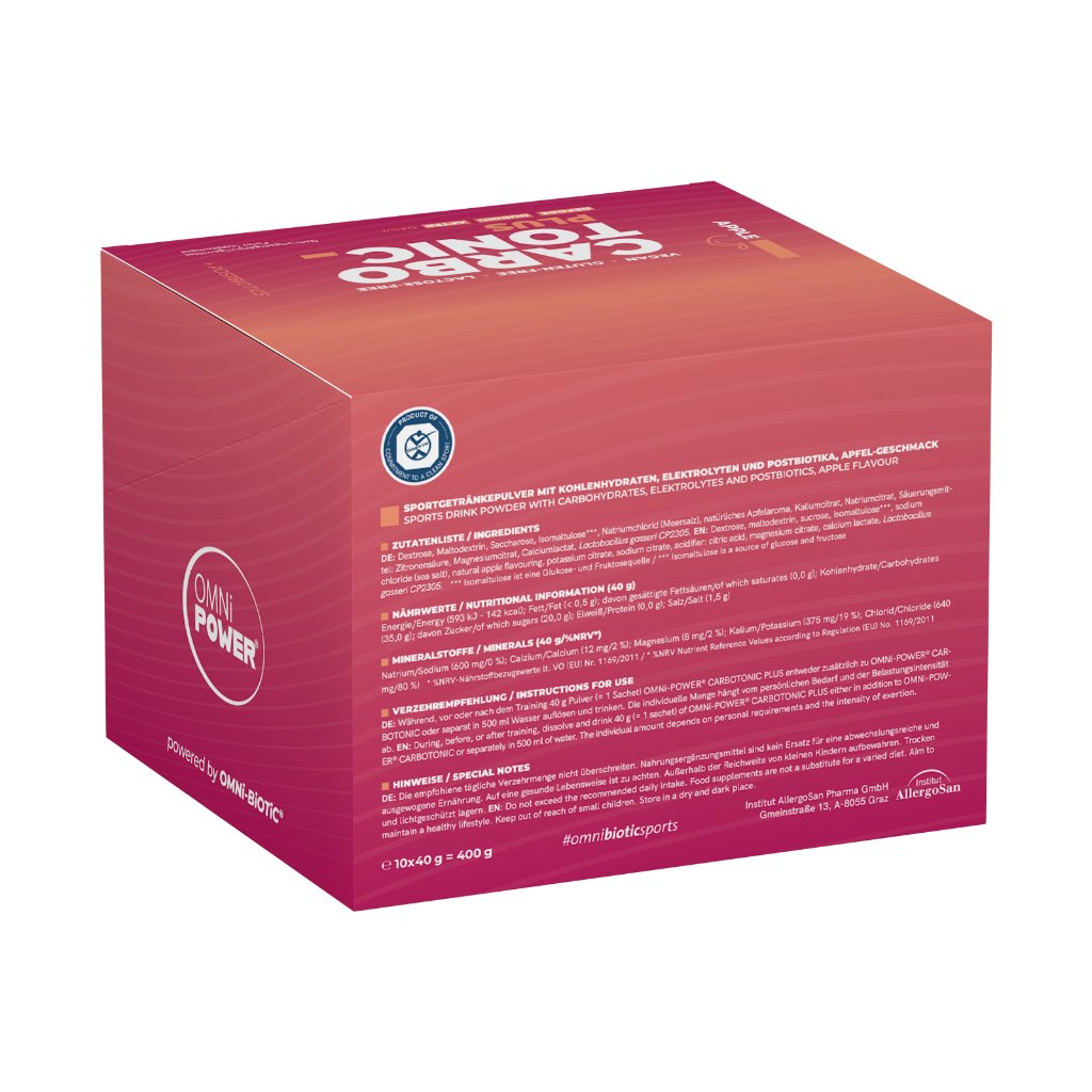 OMNI POWER CARBO TONIC PLUS Pulver Sachet