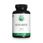 GREEN NATURALS rote Beete 1500 mg Kapseln hochdos.