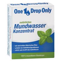 ONE DROP Only natürl.Mundwasser Konzentrat Minze