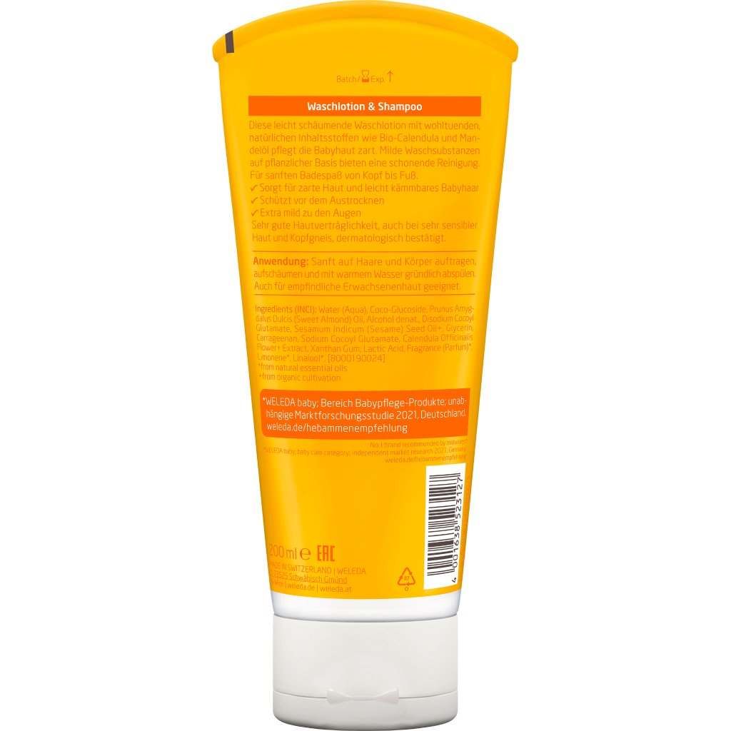 WELEDA Calendula Waschlotion & Shampoo