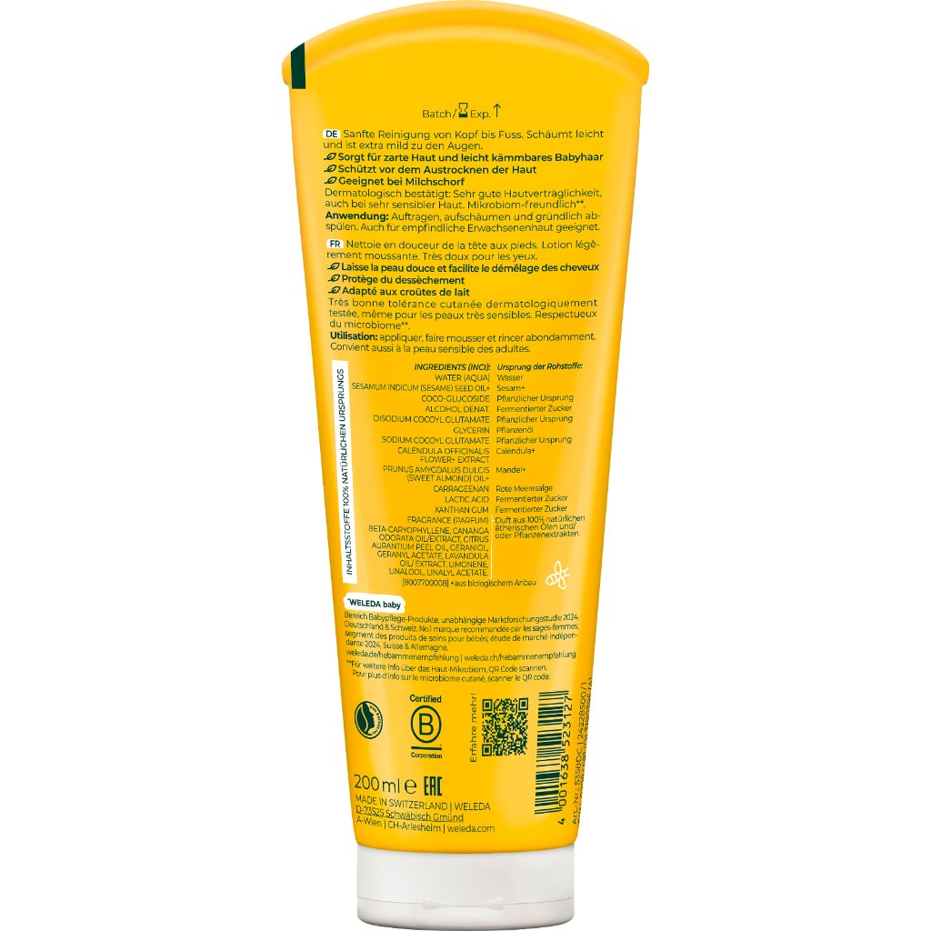 WELEDA Calendula Waschlotion & Shampoo