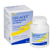 Gelacet Nahrungsergänzungsmittel m. Biotin für Haut und Haar