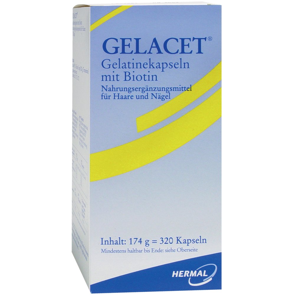 GELACET Gelatinekapseln mit Biotin