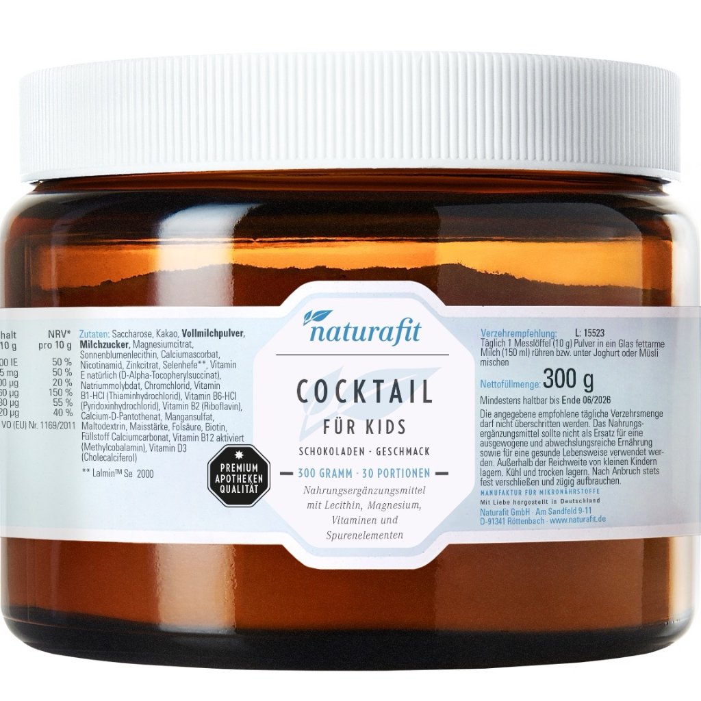 NATURAFIT Cocktail f.Kids Pulver