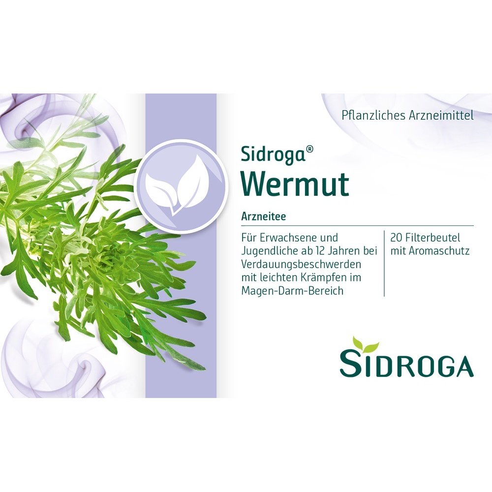 SIDROGA Wermut Tee Filterbeutel