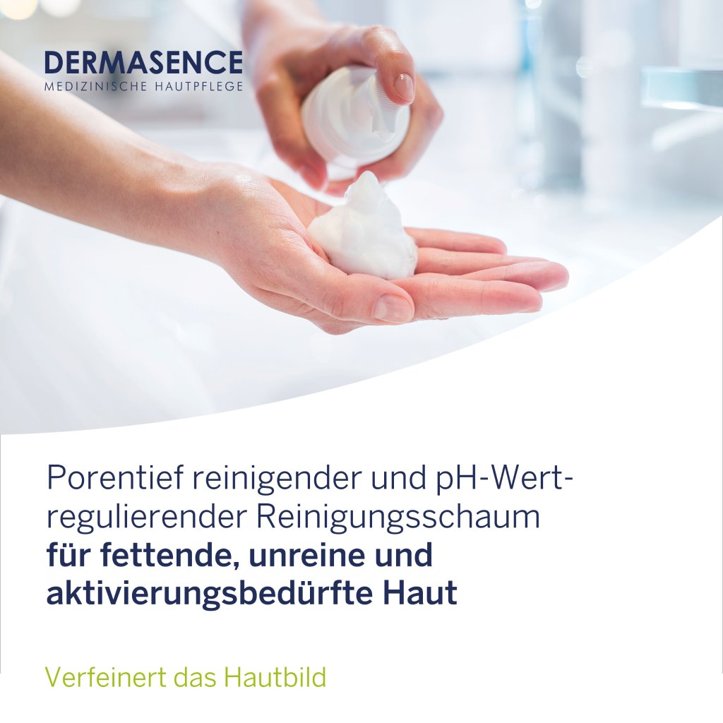 DERMASENCE Mousse Reinigungsschaum, 200 ml