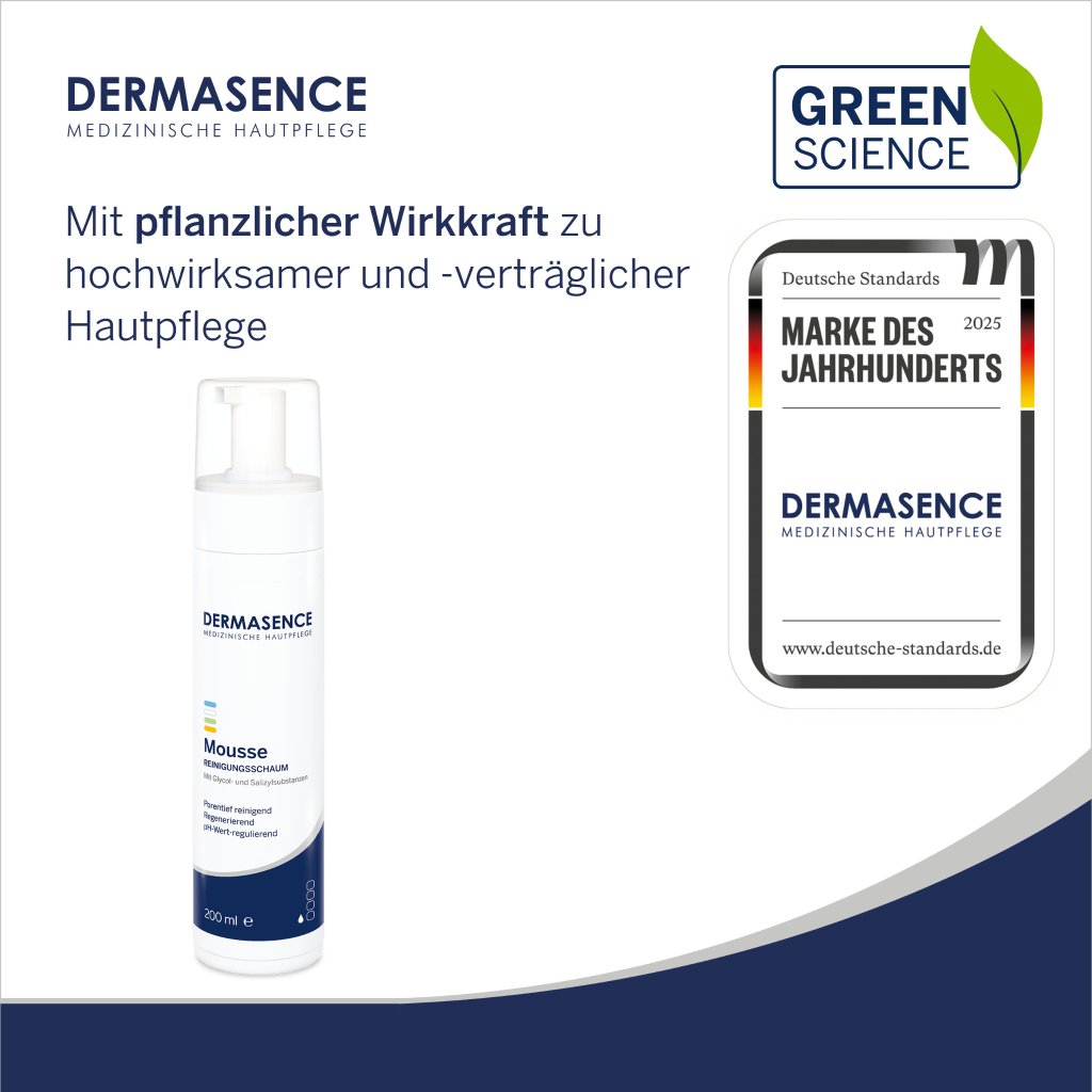DERMASENCE Mousse Reinigungsschaum, 200 ml