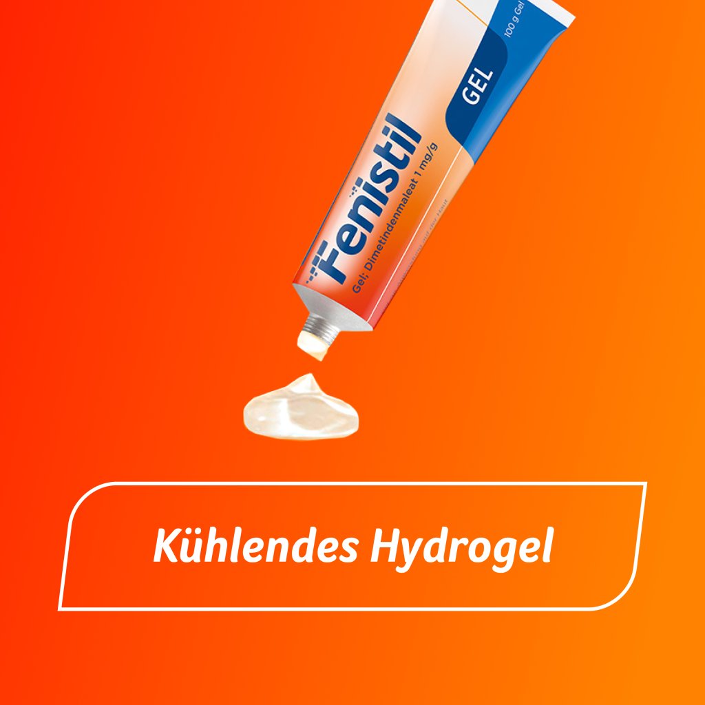 Fenistil Gel Dimetindenmaleat 1 mg/g, zur Linderung von Juckreiz, 100 g