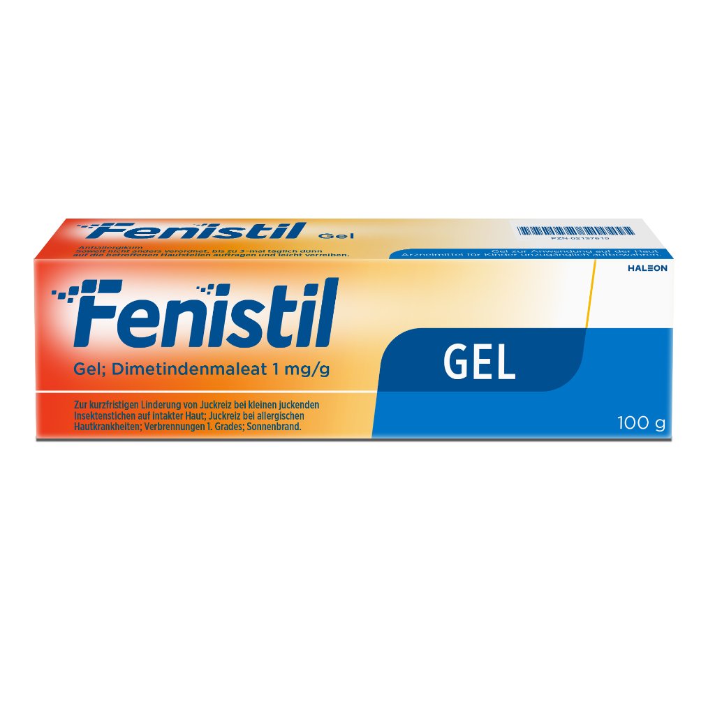 Fenistil Gel Dimetindenmaleat 1 mg/g, zur Linderung von Juckreiz, 100 g