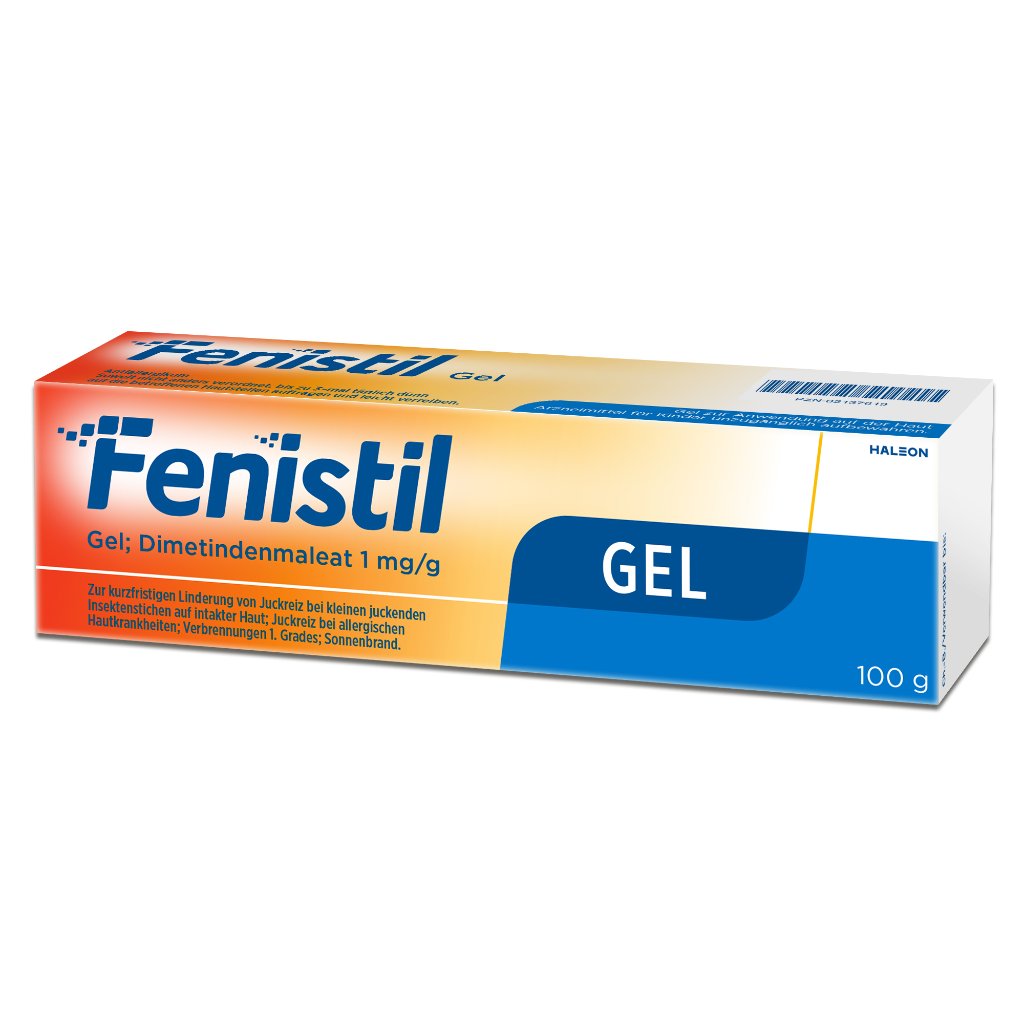 Fenistil Gel Dimetindenmaleat 1 mg/g, zur Linderung von Juckreiz, 100 g