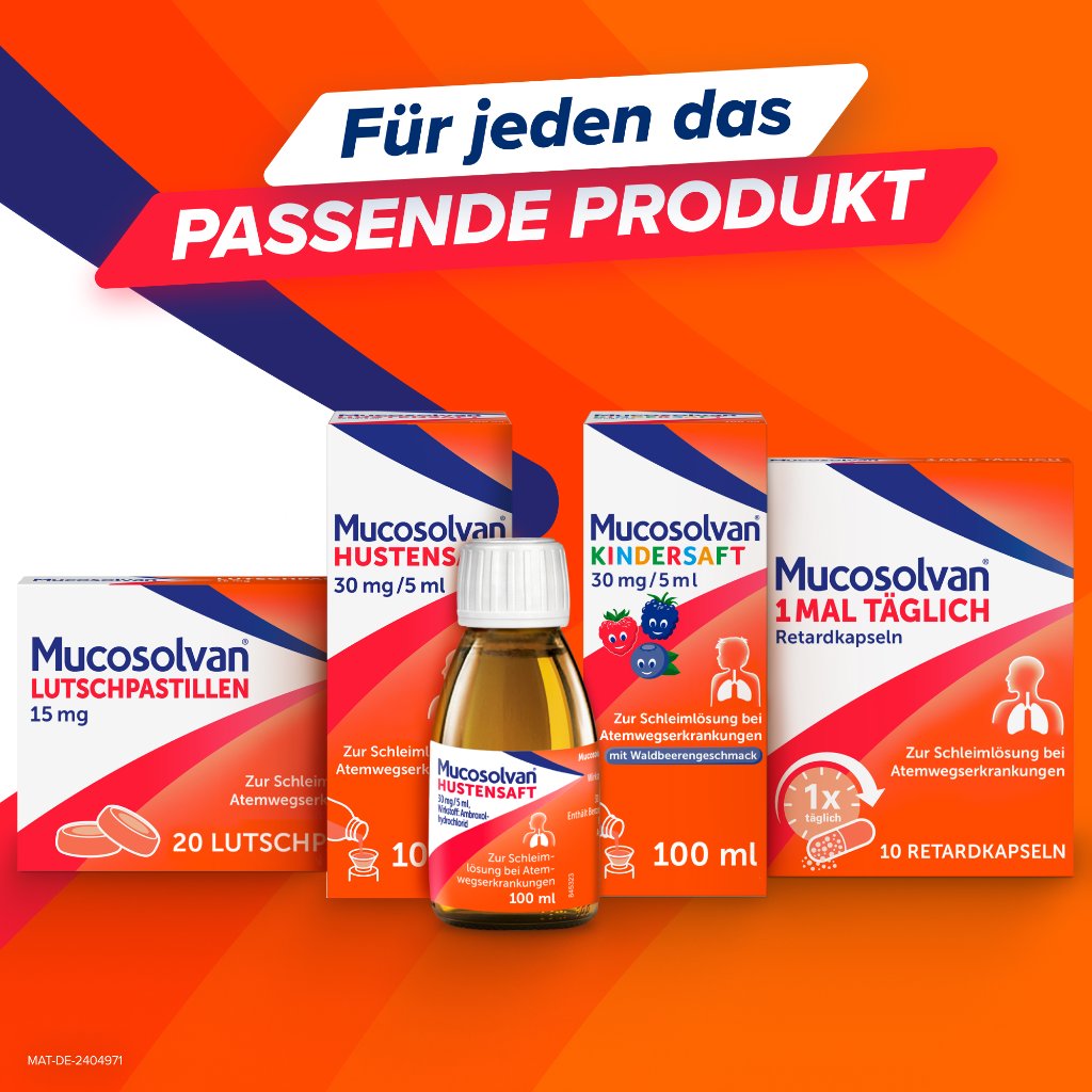 MUCOSOLVAN Inhalationslösung 15 mg Lsg.f.Vernebler
