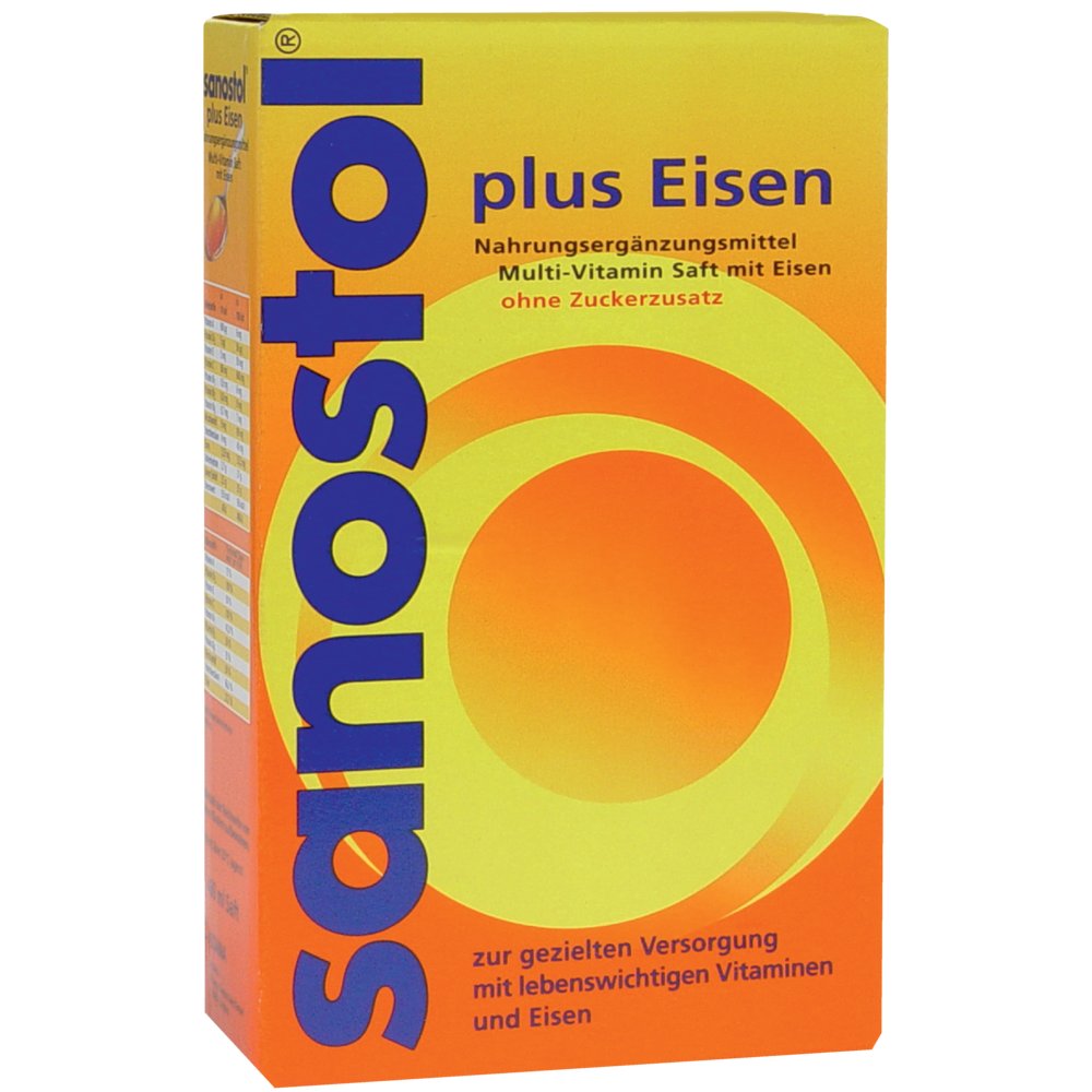 SANOSTOL plus Eisen Saft