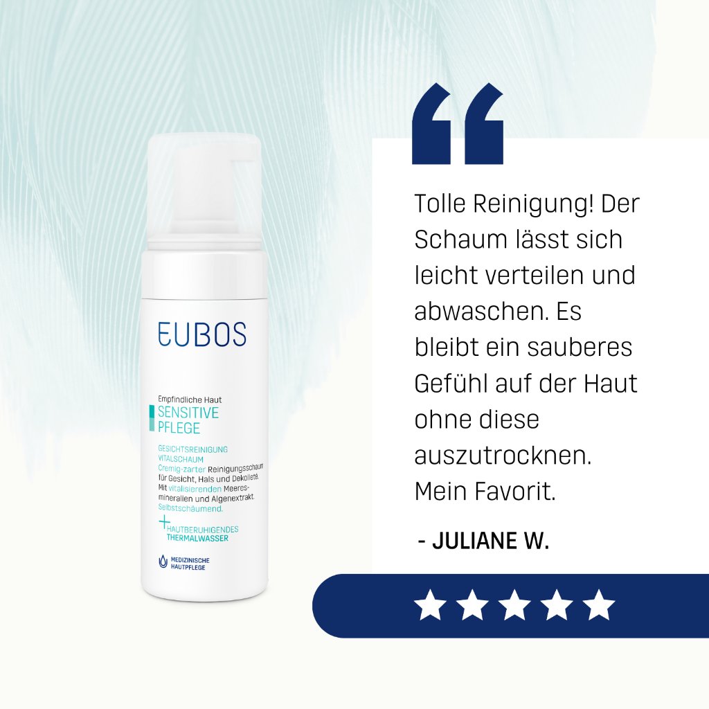 SENSITIVE PFLEGE GESICHTSREINIGUNG VITALSCHAUM
