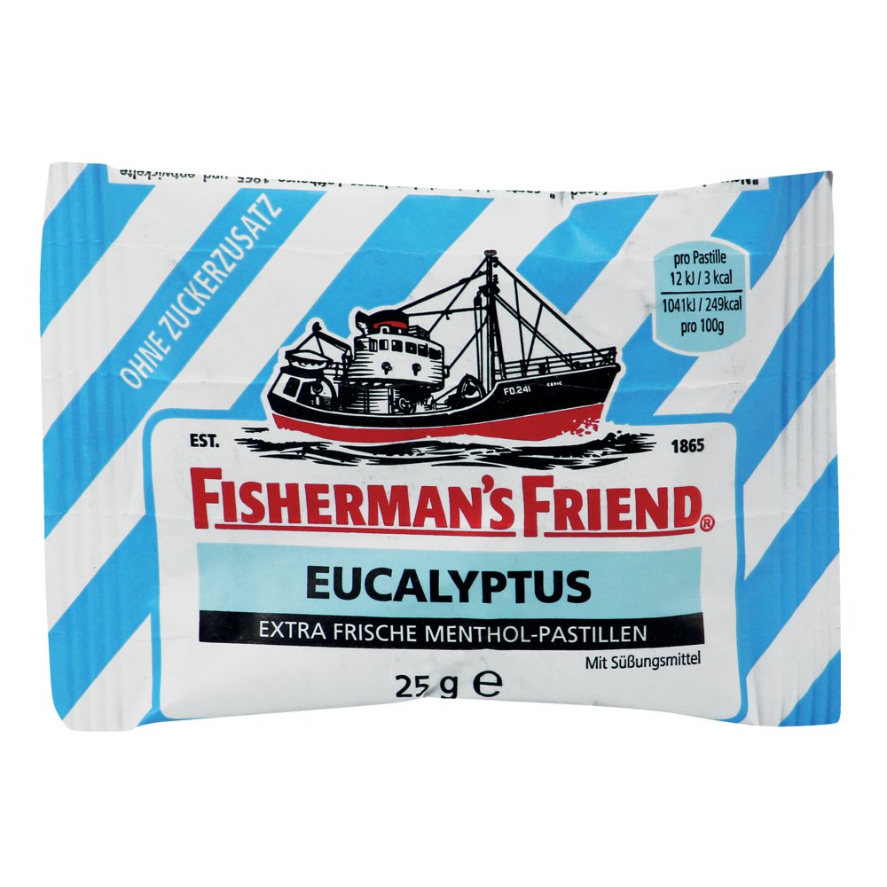 FISHERMANS FRIEND Eucalyptus ohne Zucker Pastillen