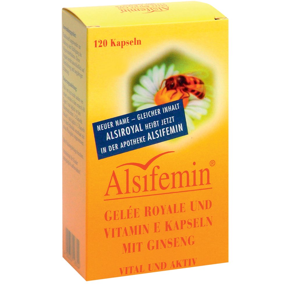 ALSIFEMIN Gelee Royal+Vit.E m.Ginseng Kapseln