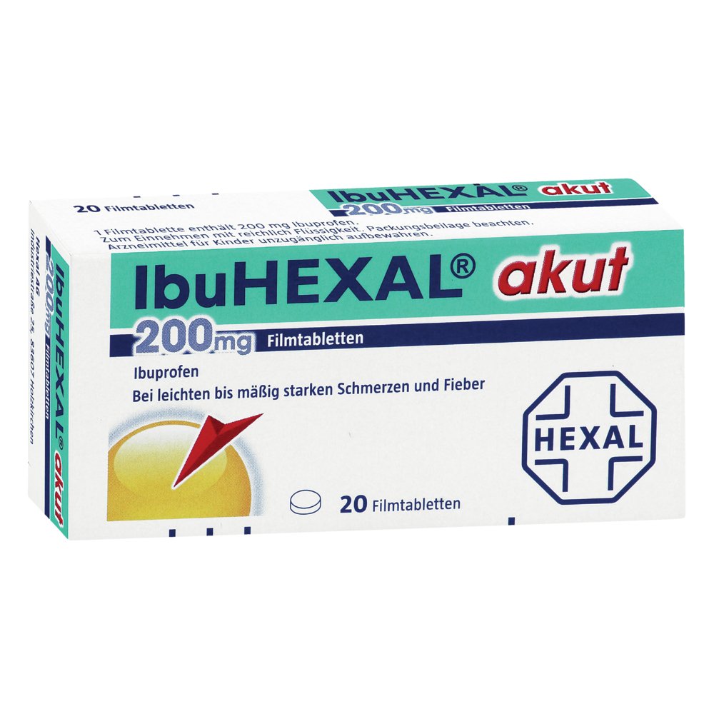 IBUHEXAL akut 200 Filmtabletten