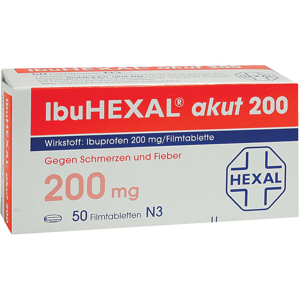 IBUHEXAL akut 200 Filmtabletten