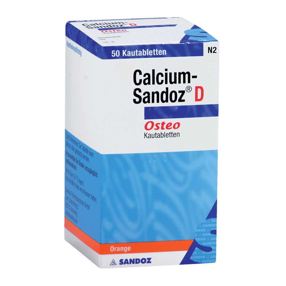 CALCIUM SANDOZ D Osteo 500 mg/400 I.E. Kautabl.