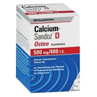 CALCIUM SANDOZ D Osteo 500 mg/400 I.E. Kautabl.