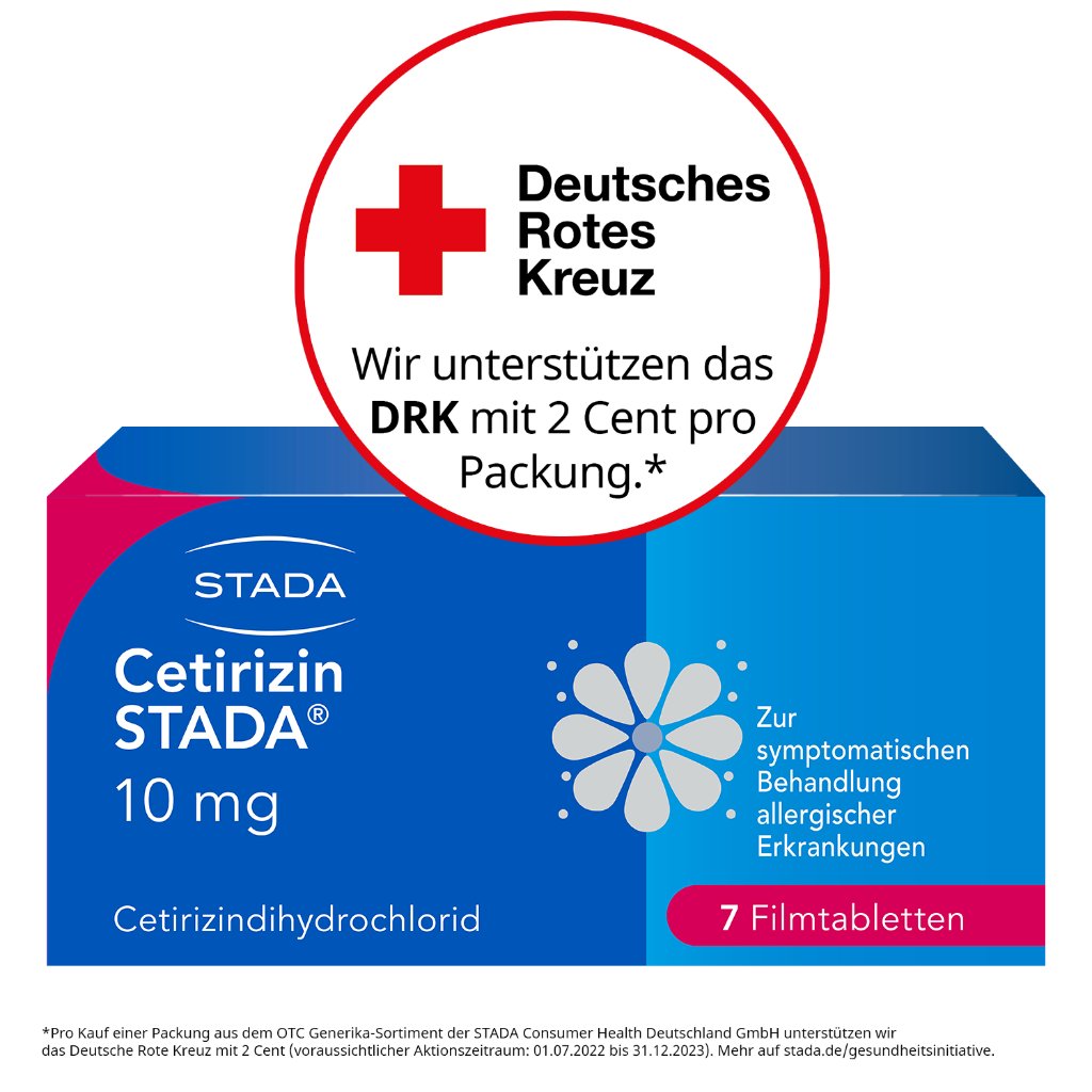 CETIRIZIN STADA 10 mg Filmtabletten