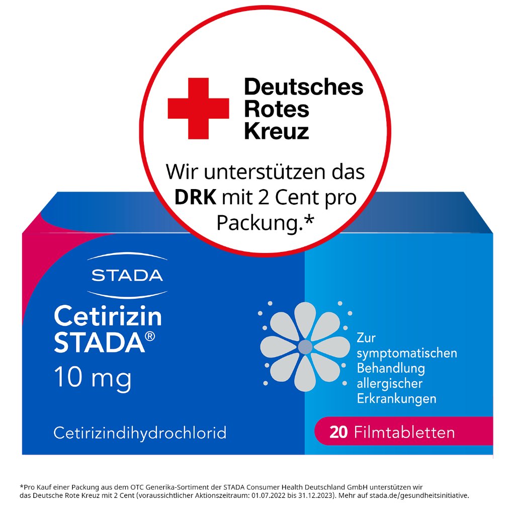 CETIRIZIN STADA 10 mg Filmtabletten