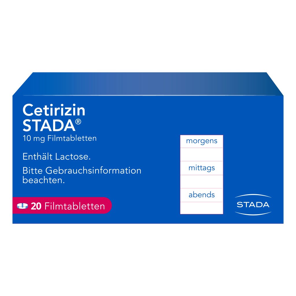CETIRIZIN STADA 10 mg Filmtabletten