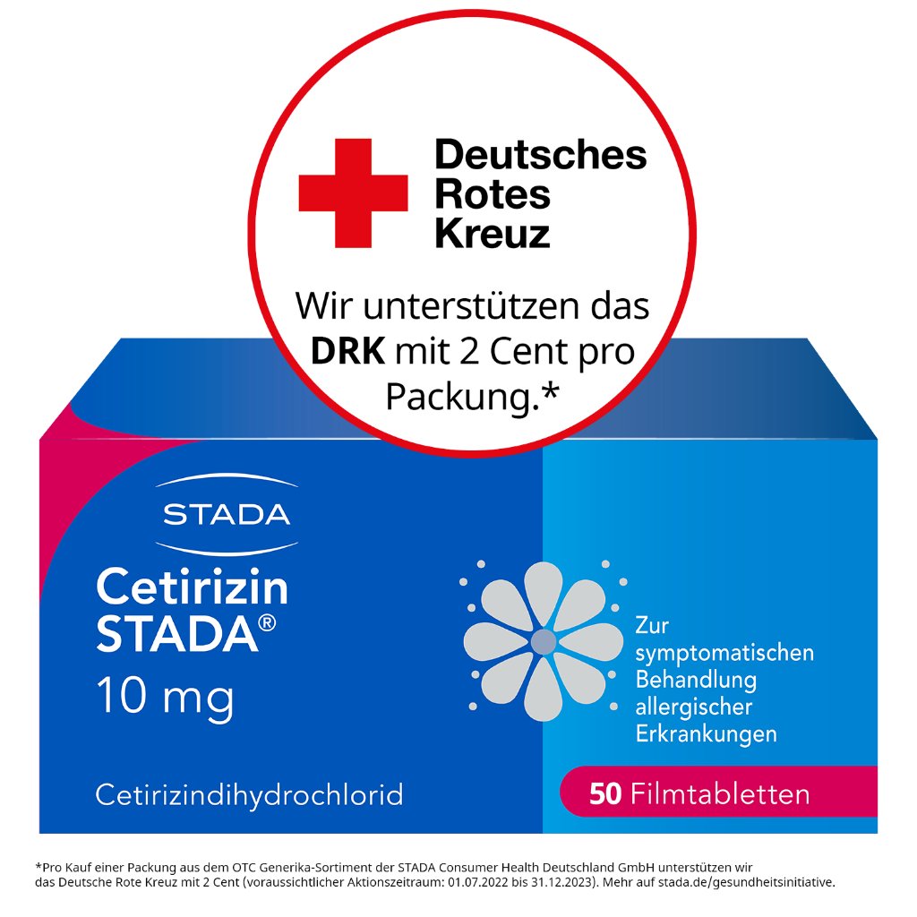CETIRIZIN STADA 10 mg Filmtabletten