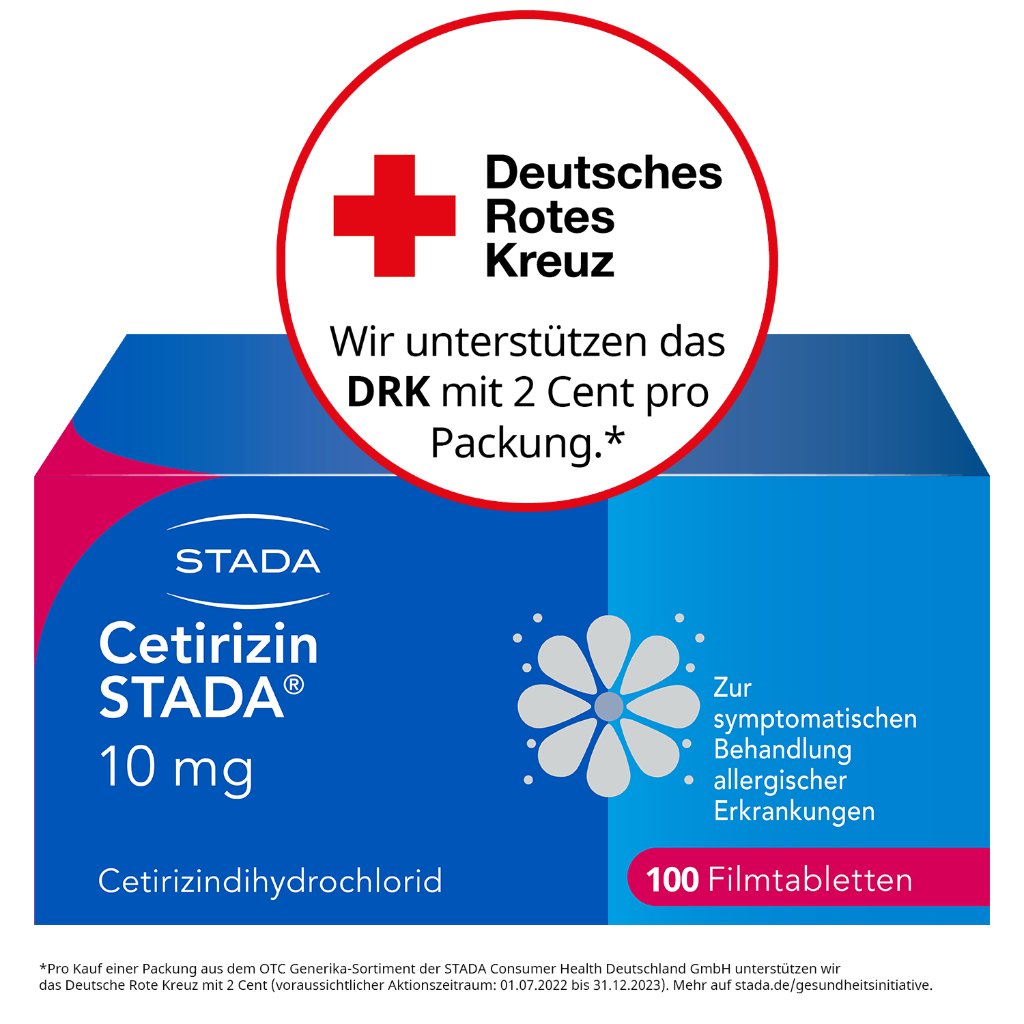 CETIRIZIN STADA 10 mg Filmtabletten